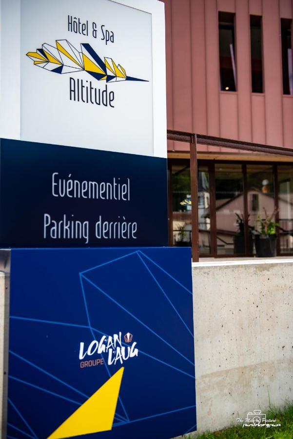 Logis Hotel Altitude Et Spa Pierre-Percée Exteriör bild