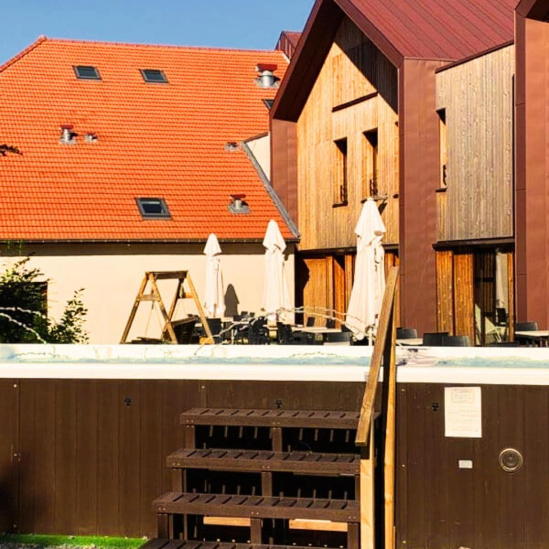 Logis Hotel Altitude Et Spa Pierre-Percée Exteriör bild